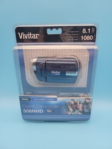 Vivitar DVR508NHD-BLU Digital Camcorder