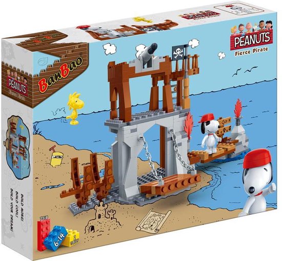 BanBao Snoopy Pirate Lookout Tower 7518