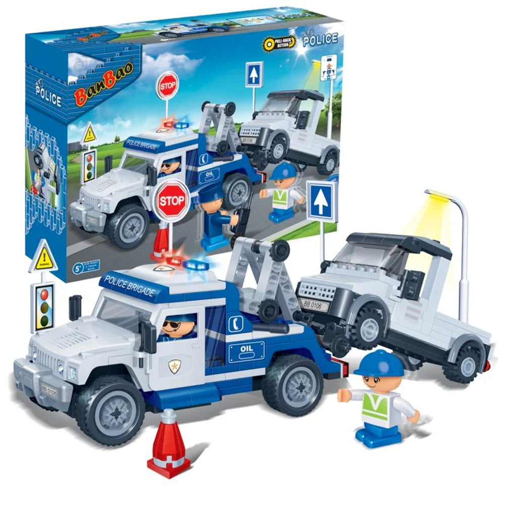 BanBao Police Tow Truck 8345