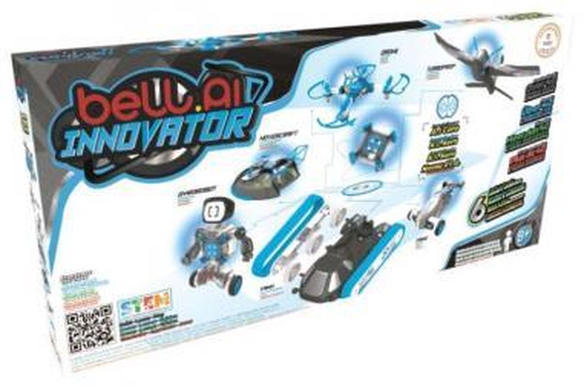 Bell.Ai Innovator 6-in-1 Modular Vehicle Set