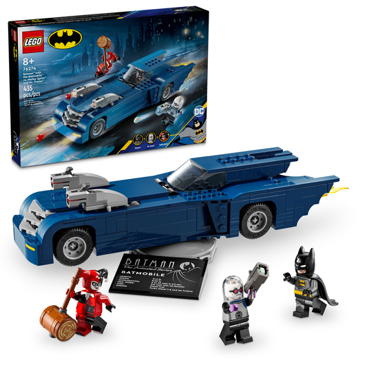 LEGO DC Batman with the Batmobile vs. Harley Quinn and Mr. Freeze 76274