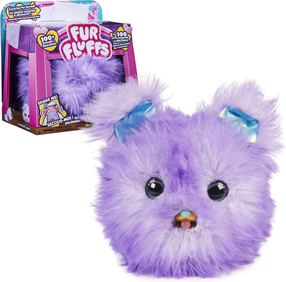 Interactieve puppy met bontpluisjes