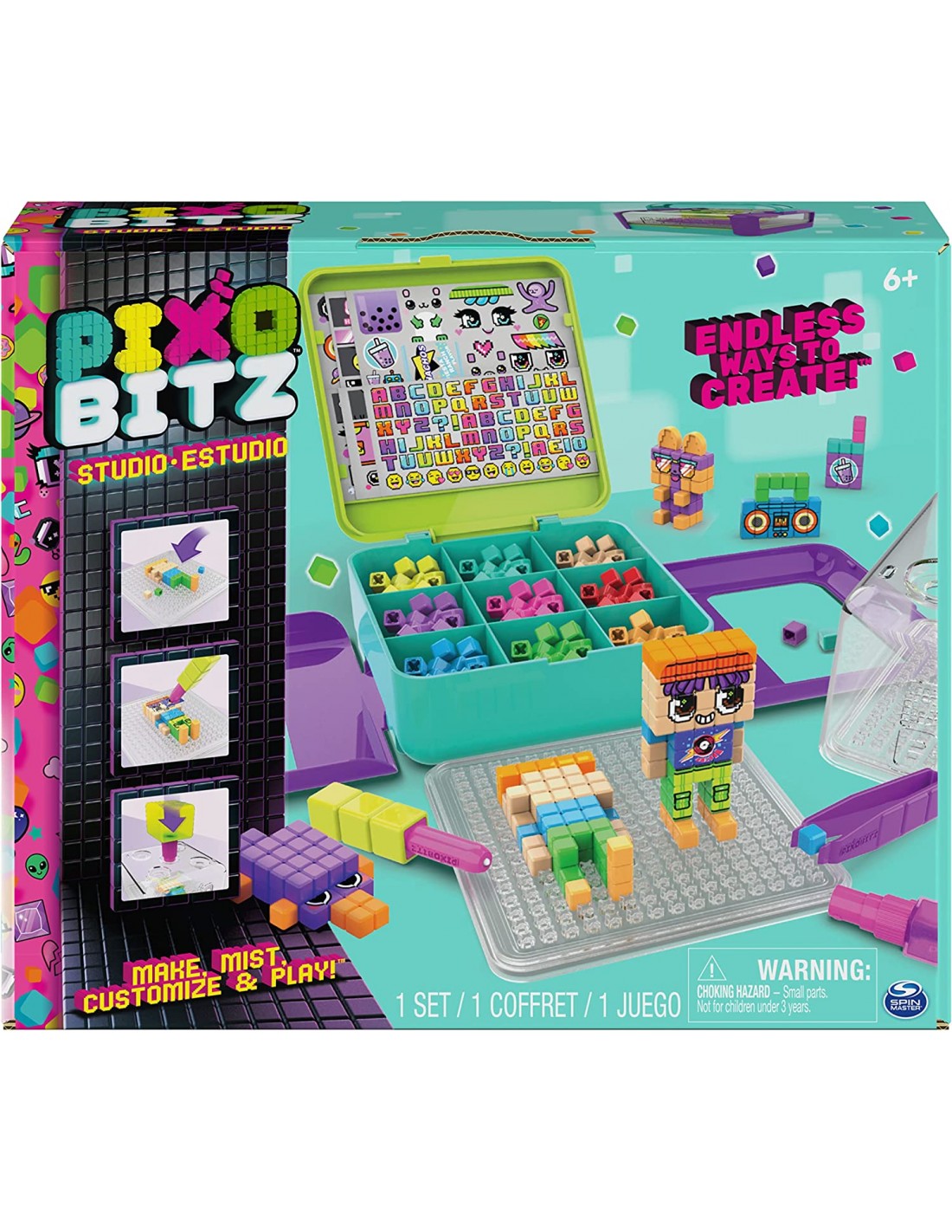 Pixobitz Studio with 500 Water Fuse Beads