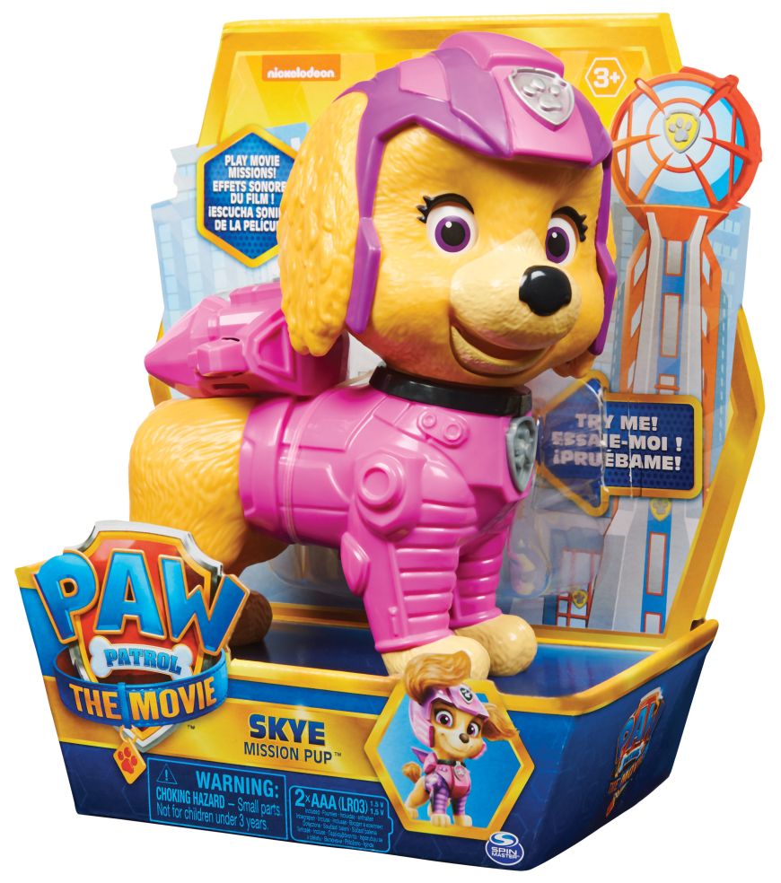 PAW Patrol: The Movie – Interactive Skye Figure
