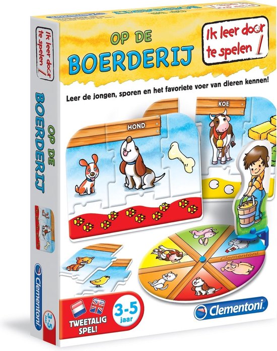 Clementoni Ik Leer Dieren op de Boerderij 66502 NL