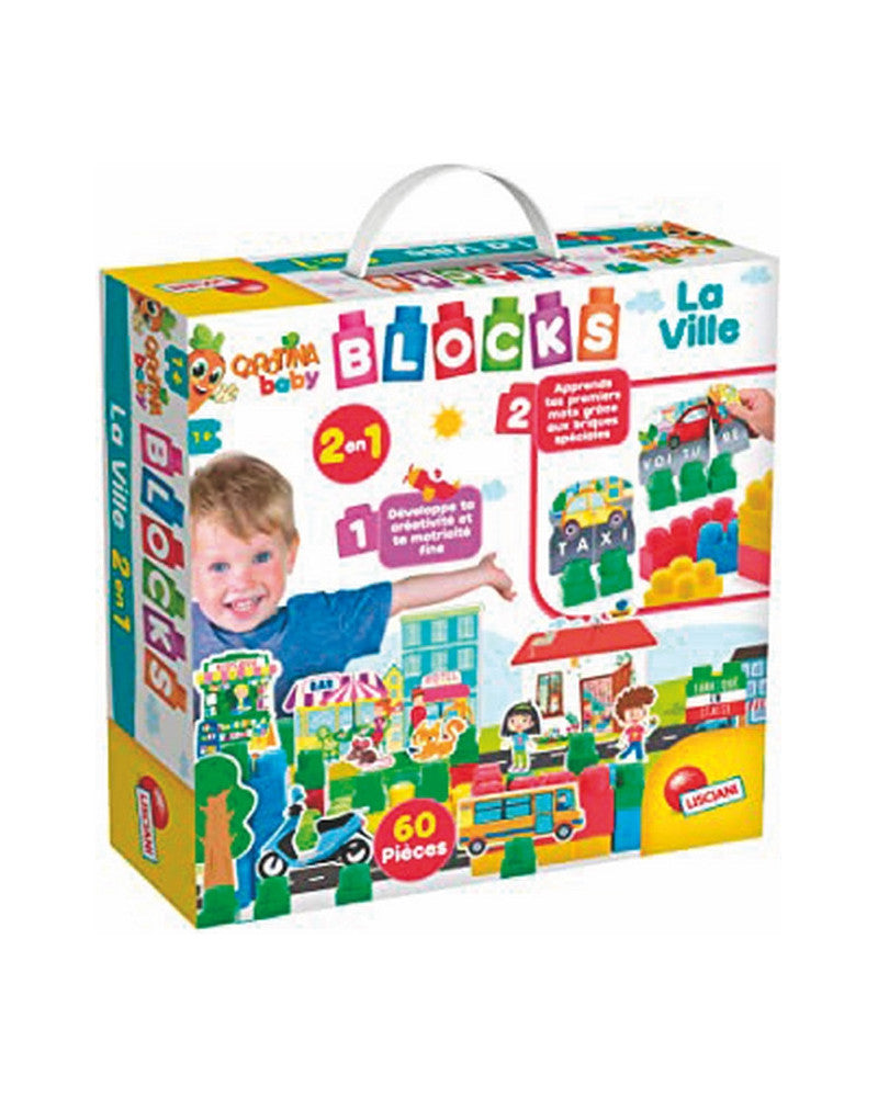 Carotina 60 Baby Blocks La Ville 2 en 1