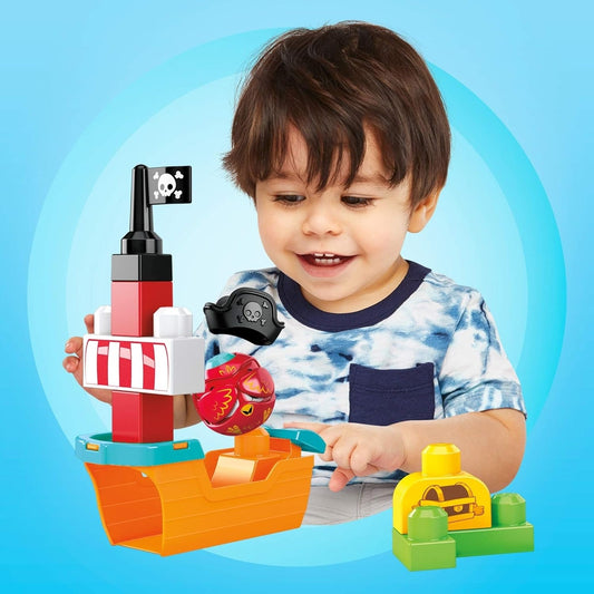Mega Bloks Peek A Blocks Piratenschip - Mattel