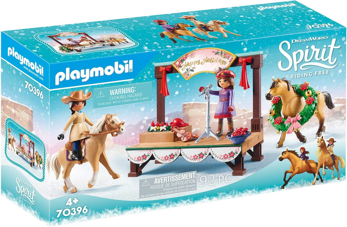 Playmobil Spirit Riding Free Christmas Concert 70396