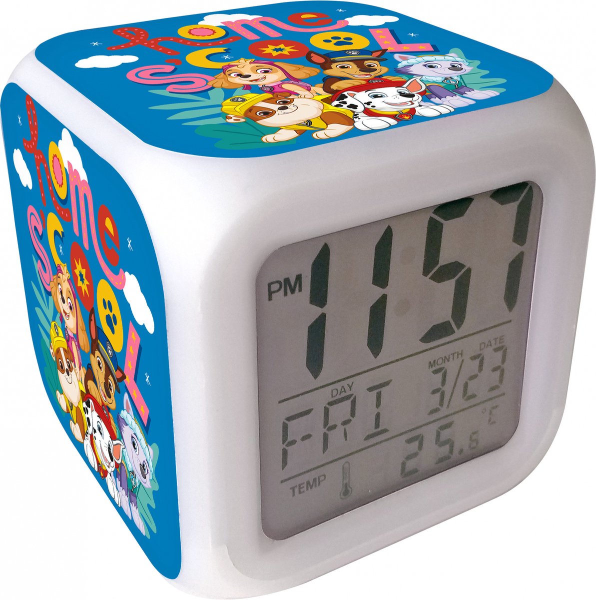 Paw Patrol Digital LED Alarm Clock