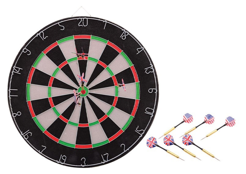 Sports Active Dartboard with 6 Darts