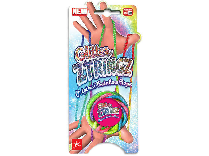 Ztringz Glitter Regenboog Touw