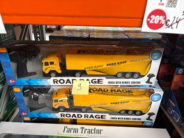 Radio-controlled Road Rage Truck 45 cm