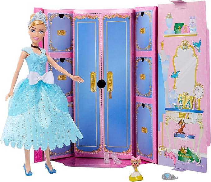 Disney Princess Royal Fashion Reveal Cinderella Doll - Mattel