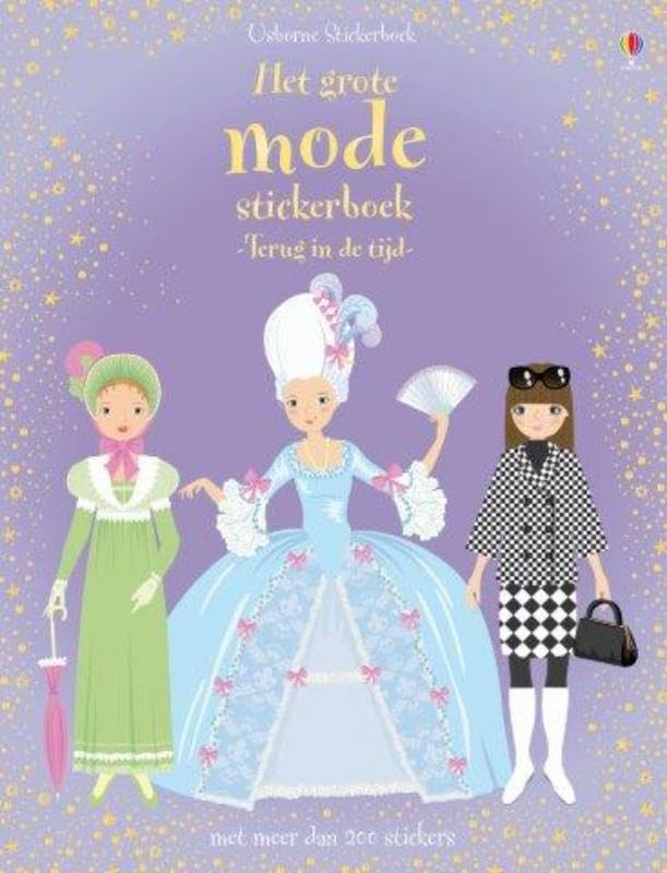 Het grote mode stickerboek: Terug in de tijd