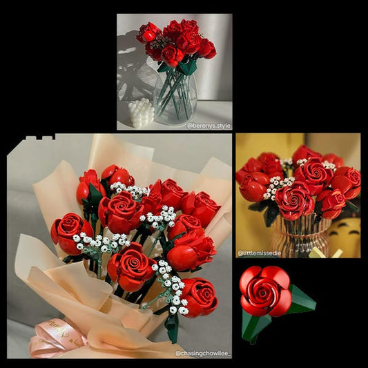 Bouquet de roses LEGO 10328