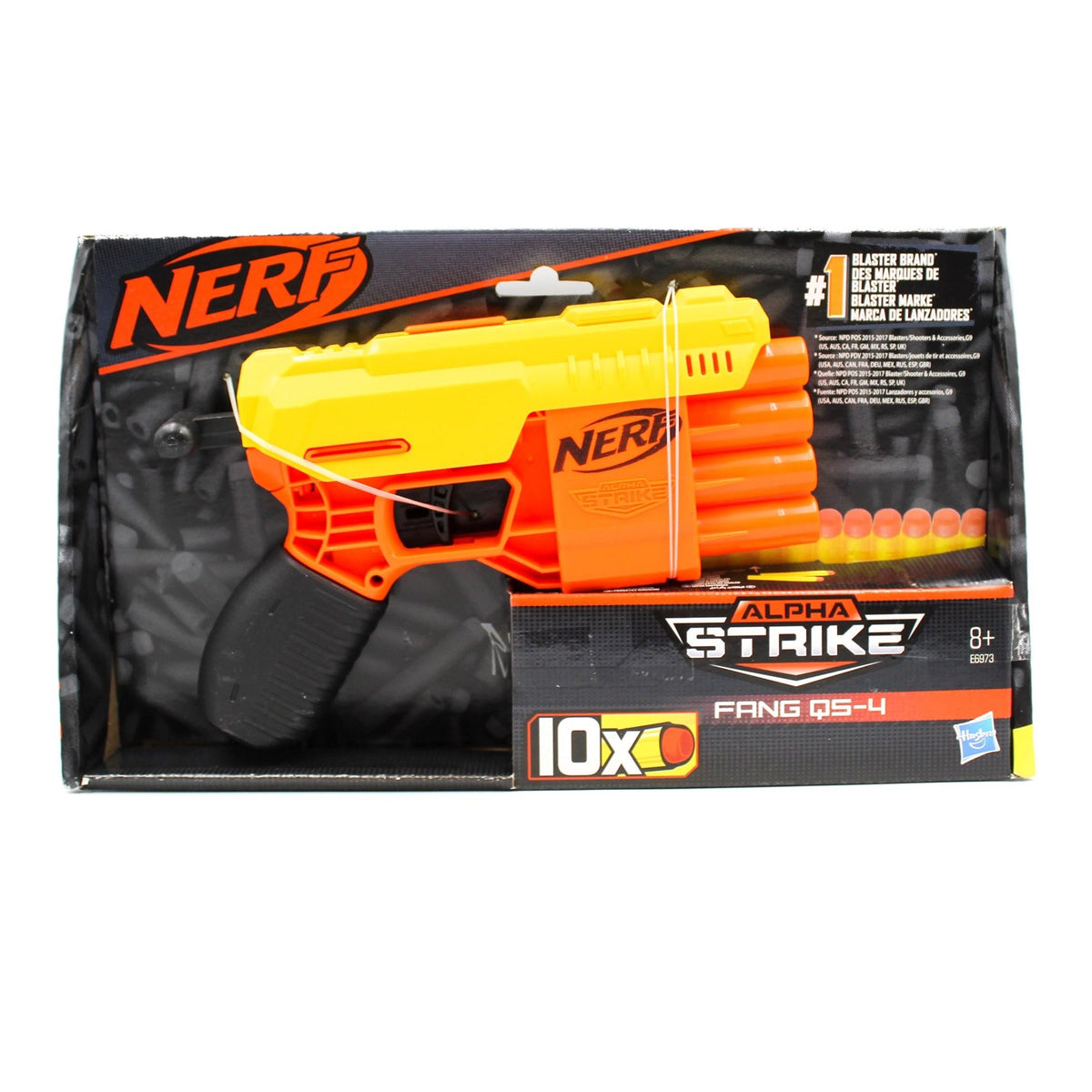 Nerf Alpha Strike Fang QS-4 Blaster - Hasbro