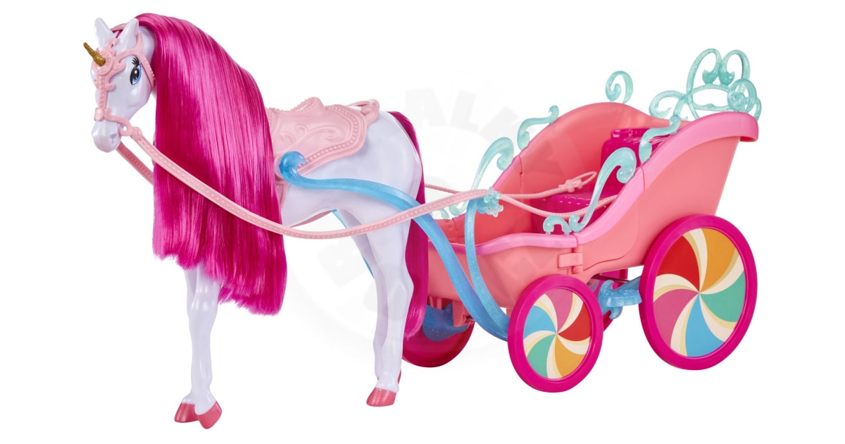 MGA's Dream Ella Candy Carriage and Unicorn