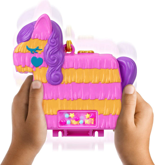 Polly Pocket Piñata Party Compact Playset - Mattel