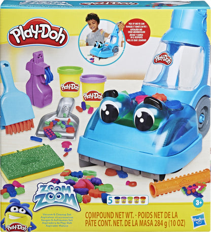 Play-Doh Zoom Zoom Stofzuig- en Opruimset - Hasbro