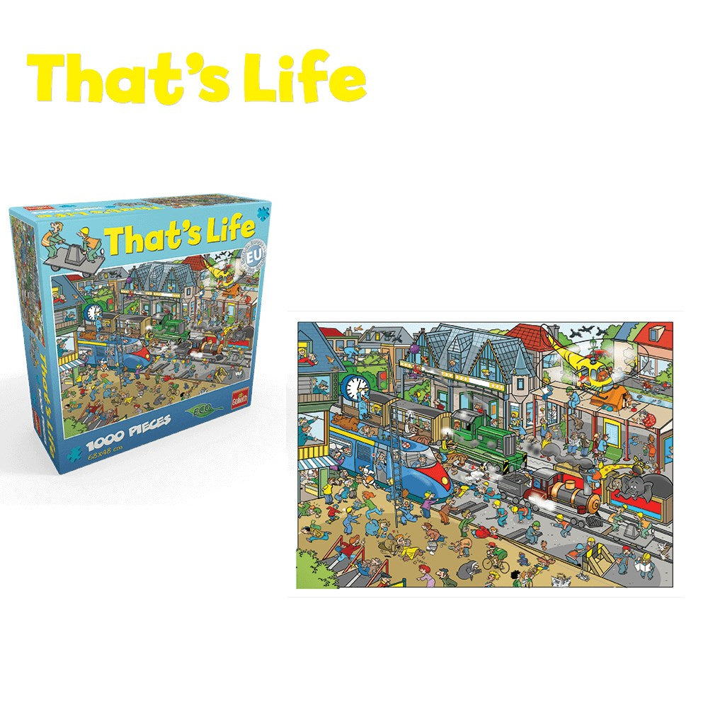 Goliath That's Life Train Station - 1000 Stukjes