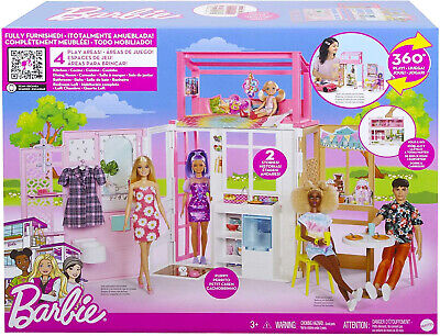 Barbie Two-Story Dollhouse Playset - Mattel