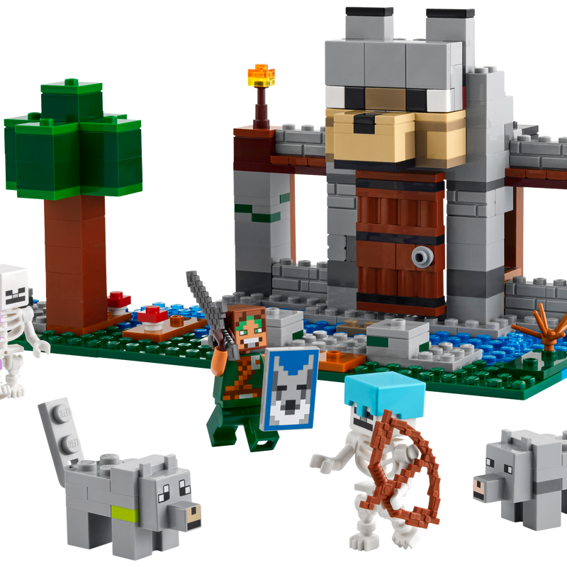 LEGO The Wolf Stronghold 21261