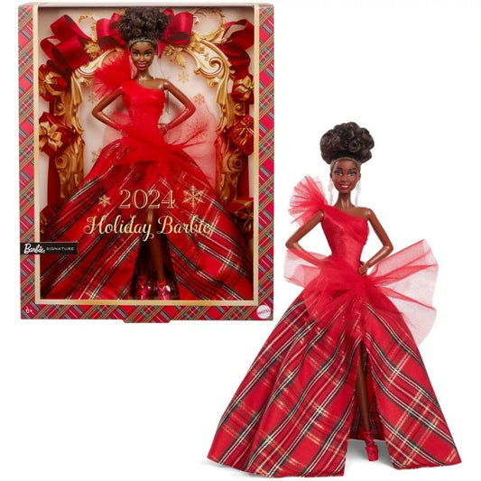 Barbie Signature 2024 Holiday Barbie Bruin Haar