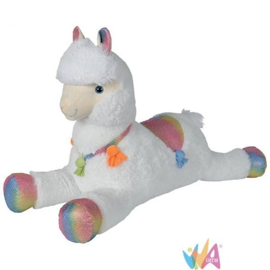 Simba Witte Lama Knuffel 60 cm