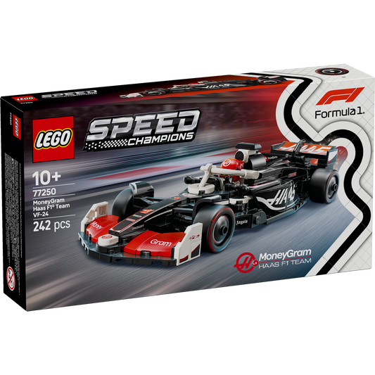 LEGO Speed Champions 77250 MoneyGram Haas F1 Team VF-24