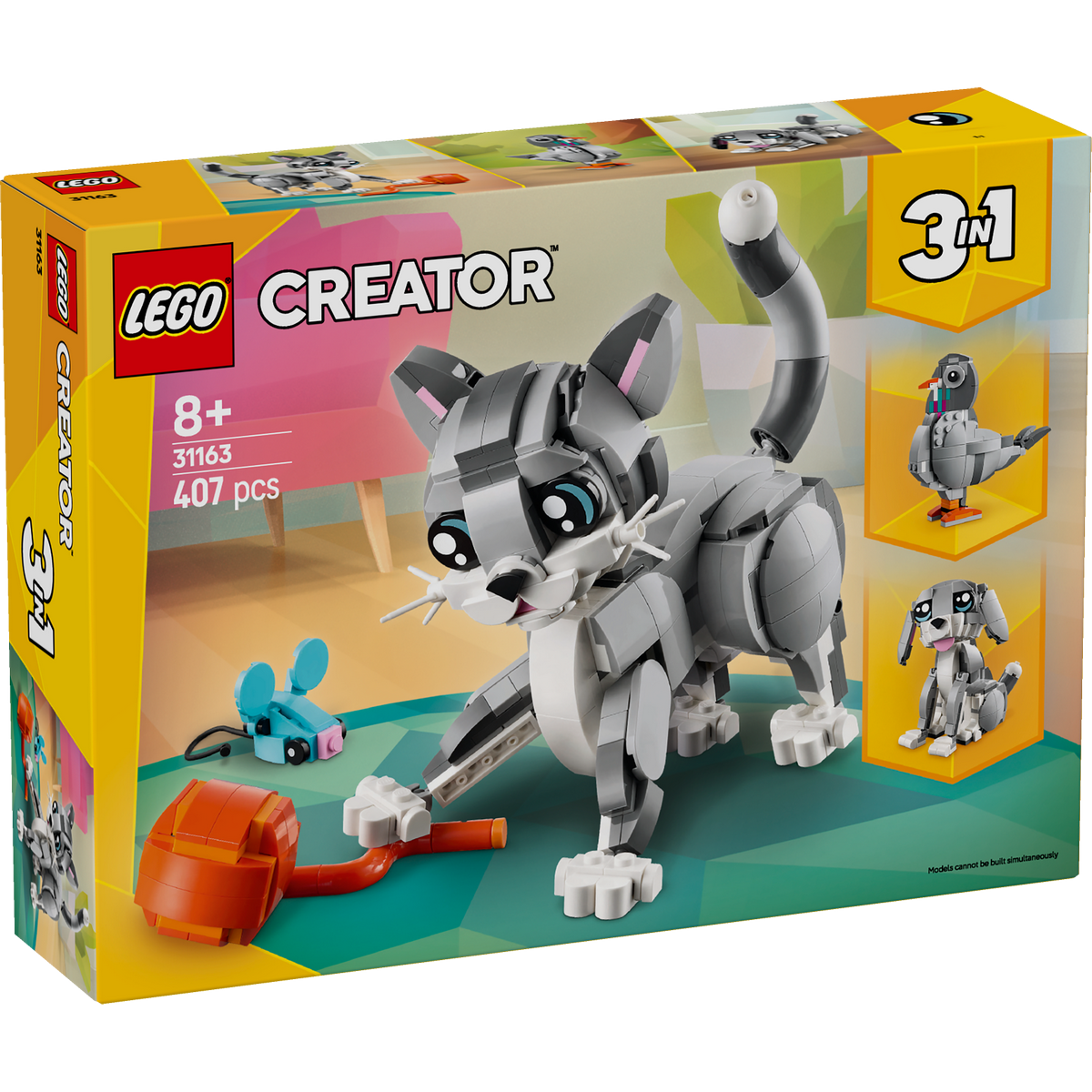 LEGO Creator 3-in-1 31163 Speelse Kat