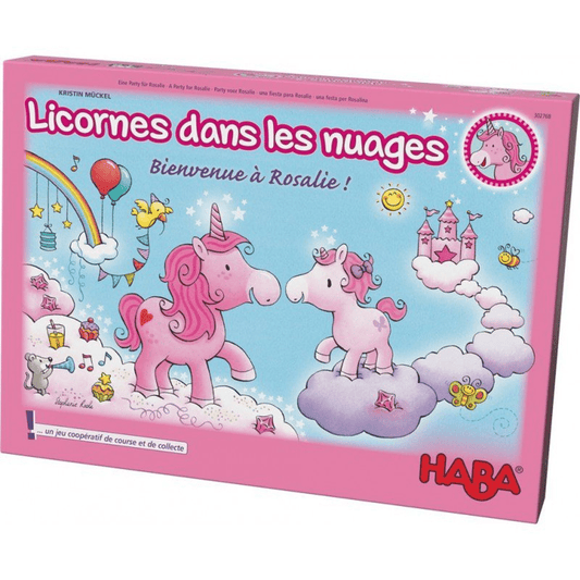 HABA Licornes dans les nuages – Bienvenue à Rosalie !