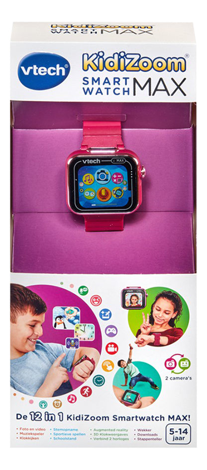 VTech Kidizoom Smartwatch MAX Paars