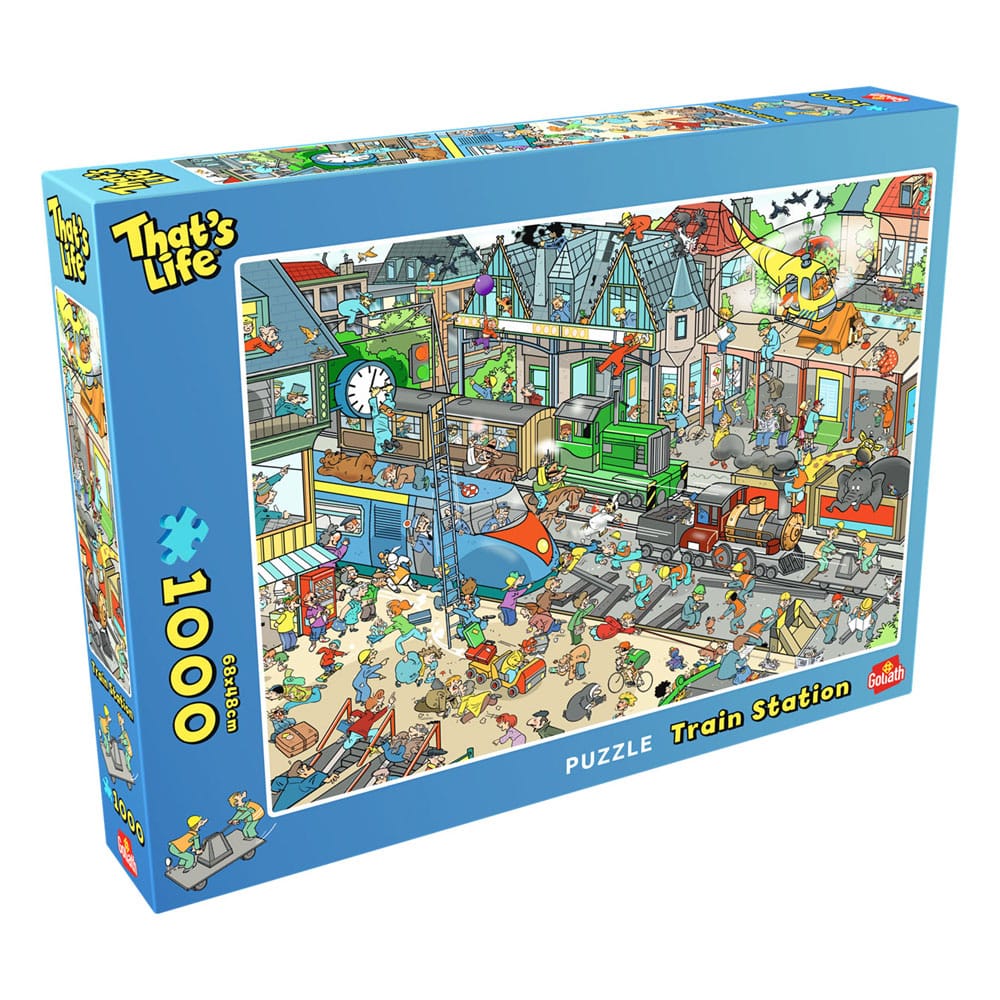 Goliath That's Life Big Box Train Station - 1000 Stukjes
