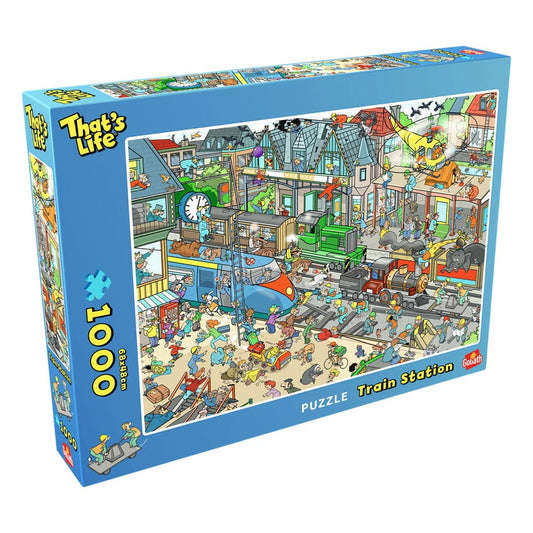 Goliath That's Life Big Box Train Station - 1000 Stukjes