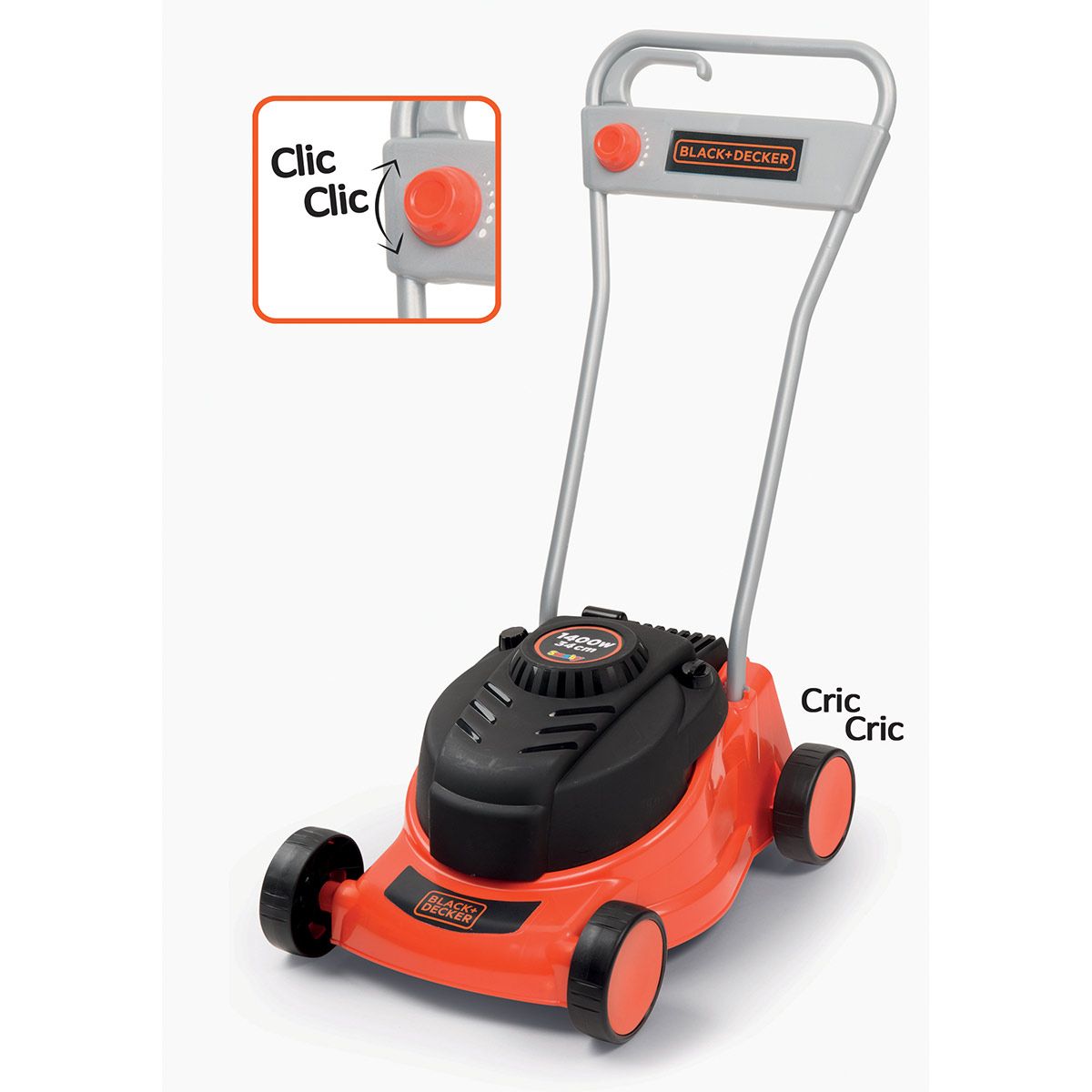 Smoby Black & Decker Toy Lawnmower