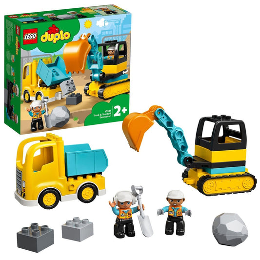 LEGO DUPLO 10931 Truck & Graafmachine met Rupsbanden
