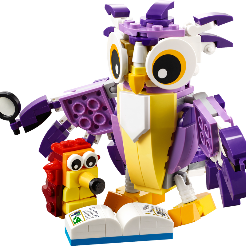 LEGO Creator 3-en-1 Créatures de la forêt fantastique 31125
