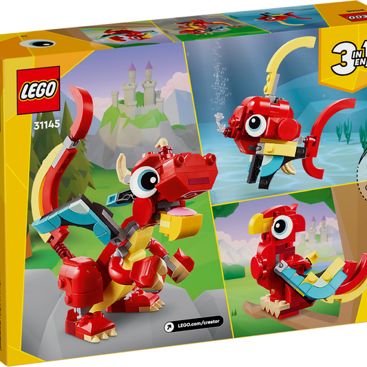 LEGO Creator 3-in-1 Red Dragon 31145