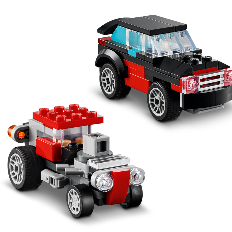 LEGO Creator Platte vrachtwagen met helikopter 31146