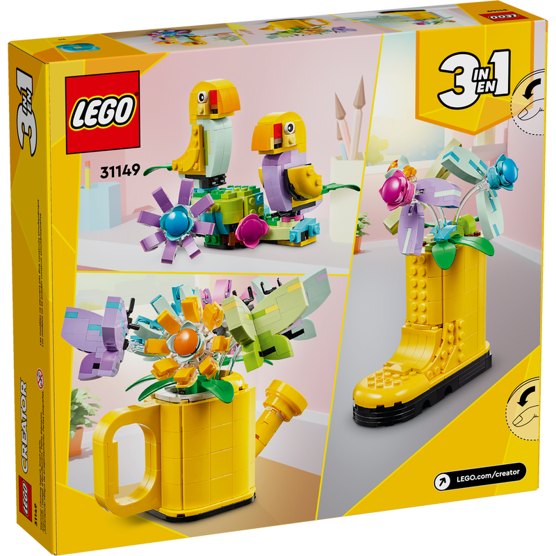 LEGO Creator 3-in-1 Flowers in Watering Can 31149