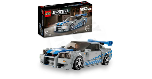 LEGO Speed Champions 76917 2 Fast 2 Furious Nissan Skyline GT-R (R34)
