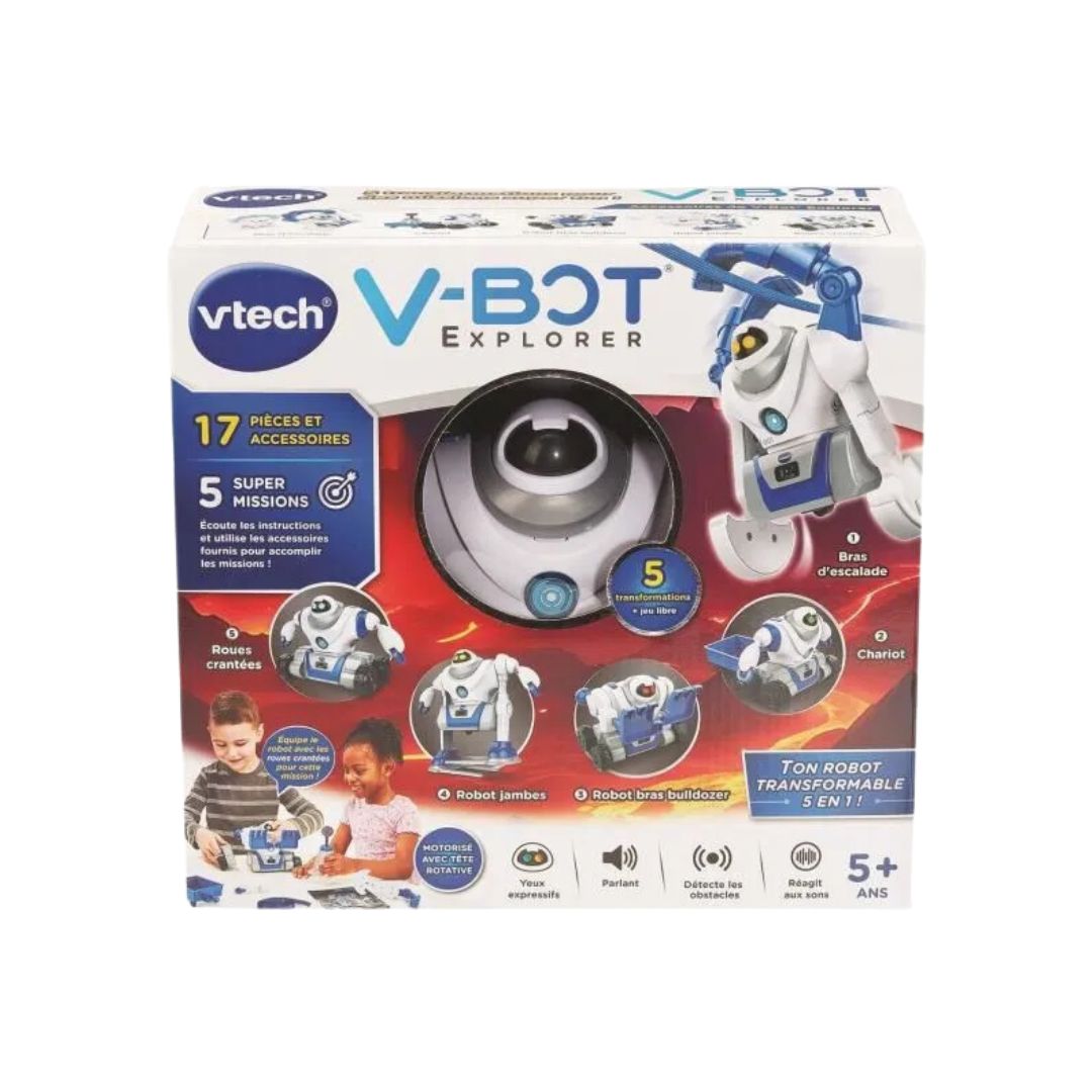 VTech V-Bot Mon Robot 5 en 1