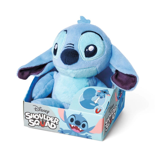 Disney Stitch Magnetische Schouderknuffel 12 cm
