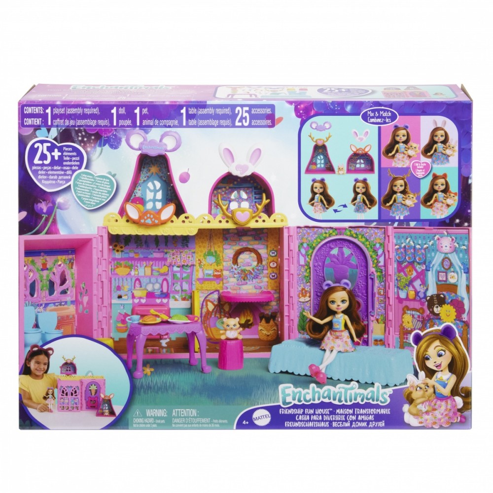Enchantimals Vriendschapshuis HXL53
