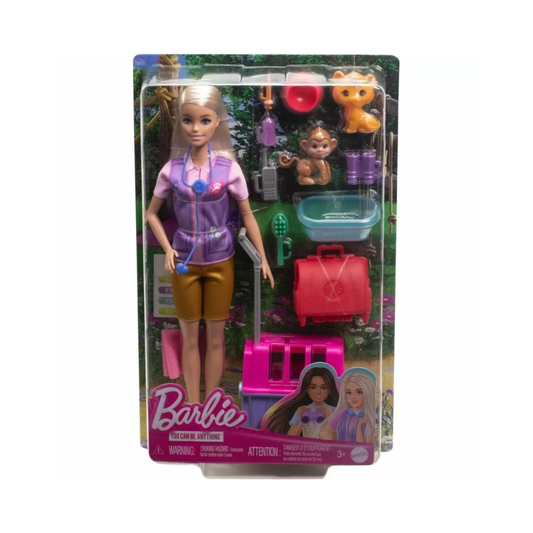 Barbie Animal Rescue & Recovery Speelset