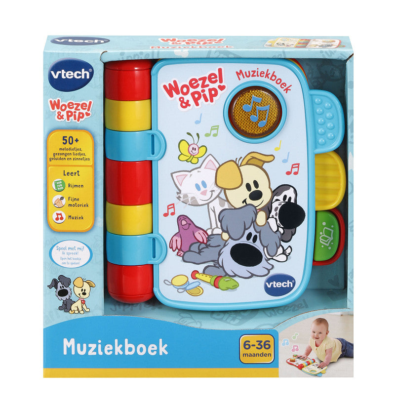 VTech Baby Woezel & Pip Music Book NL