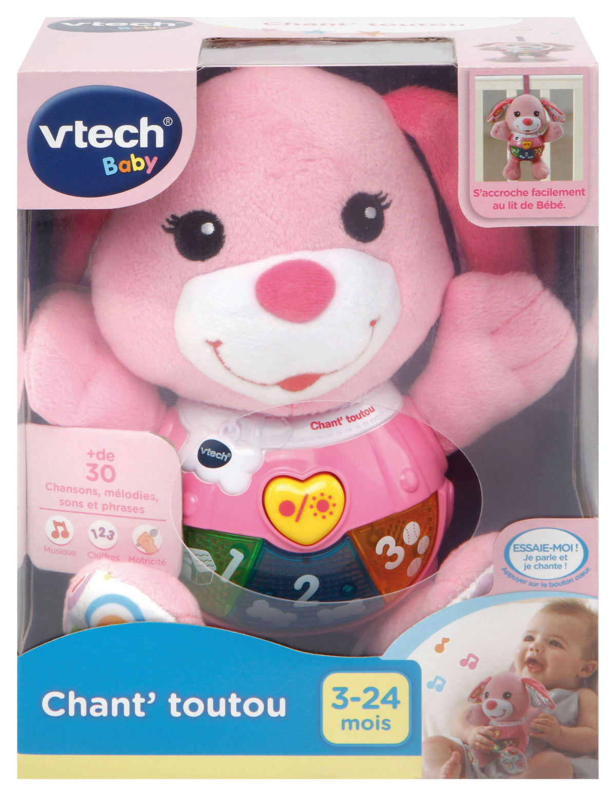VTech Chant’toutou Rose FR