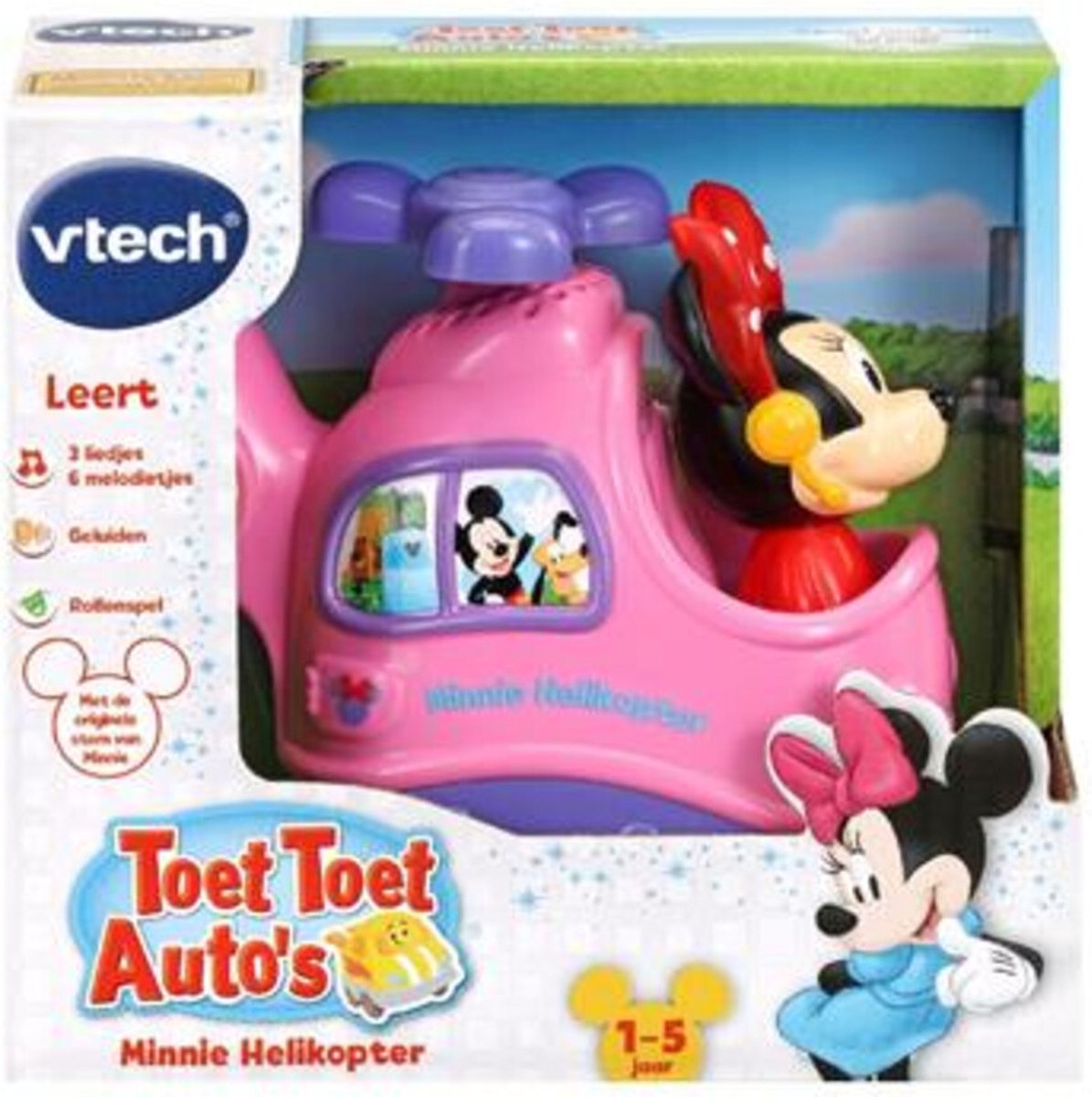 VTech Toet Toet Auto's – Disney Minnie Helikopter NL