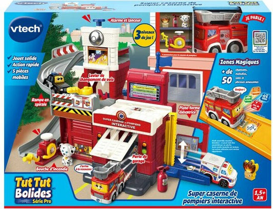 VTech Tut Tut Bolides Super Caserne de Pompiers FR