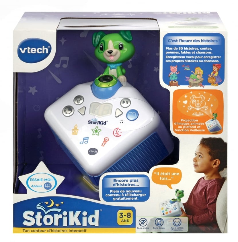 VTech StoriKid – Mon conteur d'histoires (vert) FR
